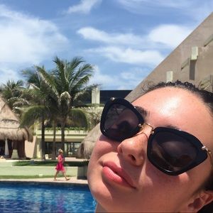 Miu Miu Black Sunglasses